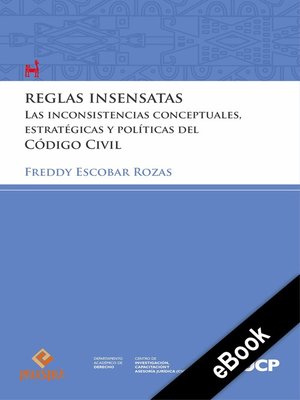 cover image of Reglas insensatas